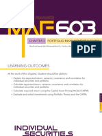 2 - MAF603 - Portfolio Management & CAPM