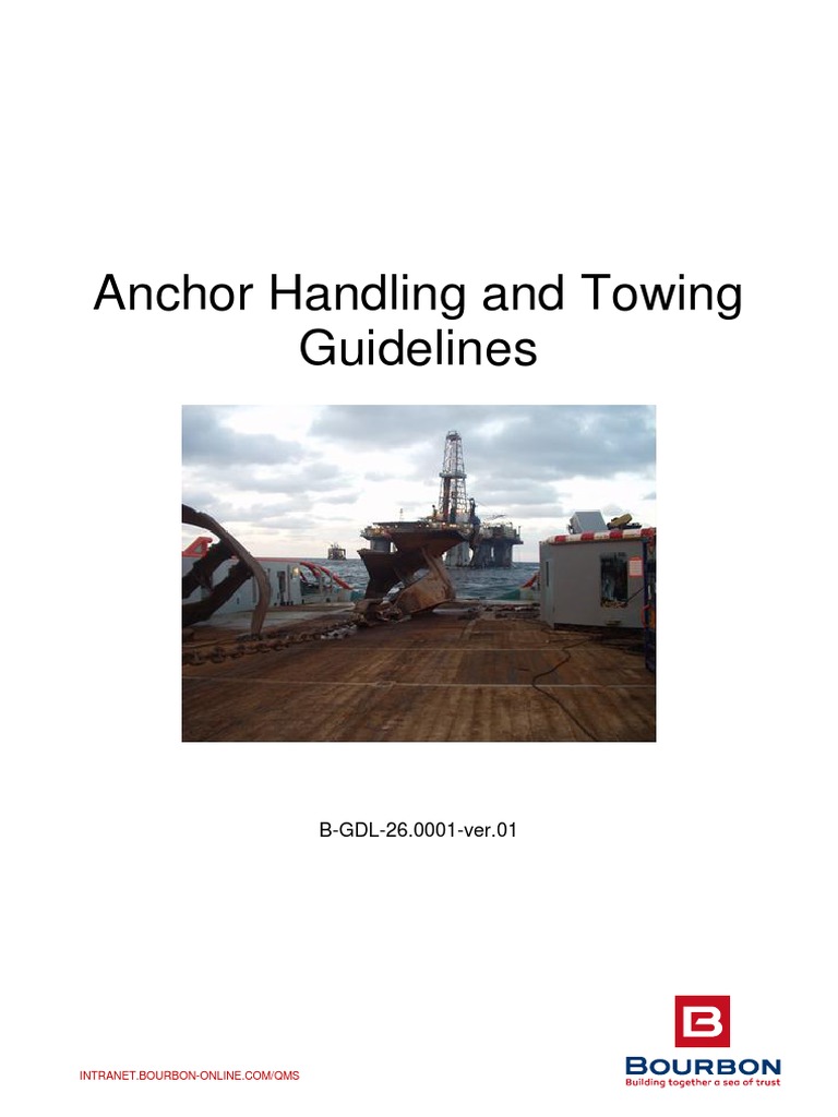 Anchor Handling and Towing Guidelines PDF Quality Management System
