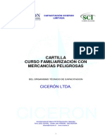 Curso de familiarización con mercancías peligrosas