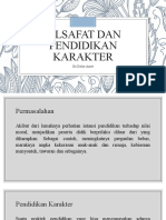 Filsafat Dan Pendidikan Karakter