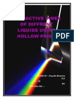 Hollow-Prism 2 XII Physics Investigatory Project