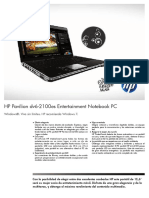 FT HP Pavilion Dv6-2100es