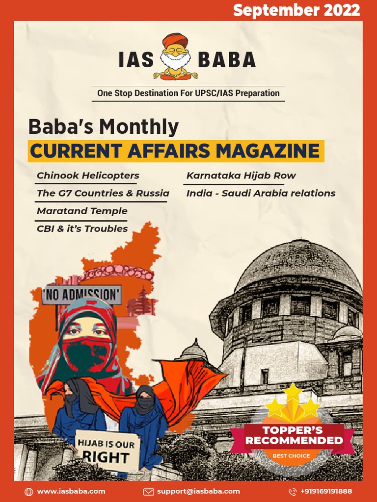 IASbaba September 2022 Monthly Magazine | PDF