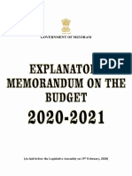 Explanatory Memorandum 20 21 Final