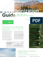 Decarbonization Guide Introduction Basic Better Best Frameworks On The Path To Net Zero Global Paid