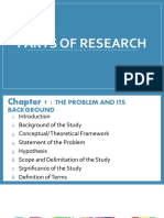 Parts of Research