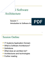 Essential Software Architecture Introduction