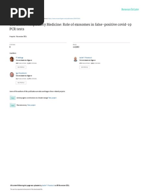 The-Lancet-Respiratory-Medicine-Role-of-exosomes-in-false-positive-covid-19-PCR-tests