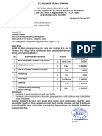 Nomor: 0037/KJU/PEN/JPA/DIR/VII/2022 Perihal: Penawaran Jasa Penataan Arsip Lampiran: - Kepada YTH Kepala/Pimpinan