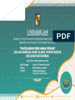 Undangan Hari Jadi Kecamatan Rumbai - 2