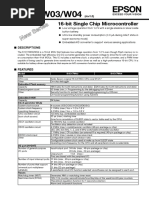 S1c17w04 Datasheet