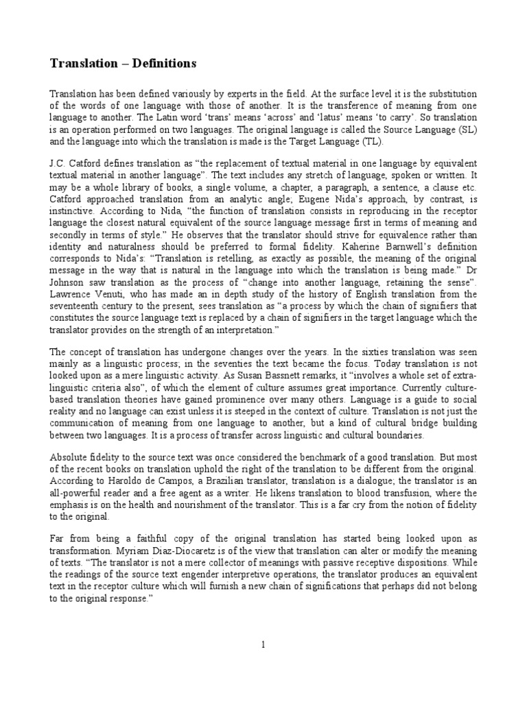 Translation Notes PDF Translations Poetry