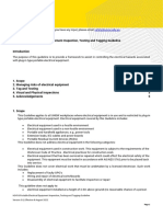 HS418 Portable Electrical Equipment Inspection Testing and Tagging Guideline