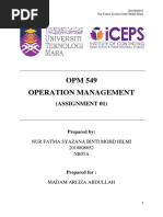 OPM549 - Assignment 1 - NUR FATMA SYAZANA MOHD HILMI - 2018808652