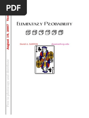Elementary Probability