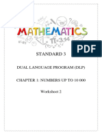 Standard 3 Chapter 1 (Worksheet 2)