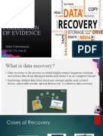 Data Recovery and Collection of Evidence