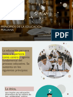 Principios de La Educación Peruana