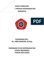 Modul Buku Panduan Profesi Keperawatan Gerontik 2122