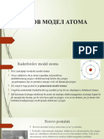 Borov Model Atoma
