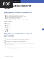 IGCSE Economics Self Assessment Chapter 12 Answers 2nd Ed