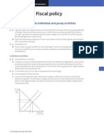 IGCSE Economics Self Assessment Chapter 26 Answers