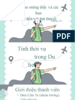 Tính Thời Vụ Trong Du Lịch