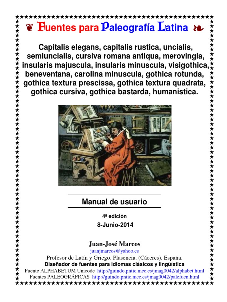 Manual de Paleografia | PDF | Paleografía | Tipografía