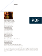 Responso de Santo Antônio - Santo António de Pádua - Religião Cristã - 07 01 2014 - 01a