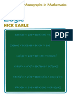 (Introductory Monographs in Mathematics) Nick Earle (Auth.) - Logic-Palgrave Macmillan UK (1973)