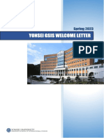 Spring 2023 Welcome Letter (Eng)