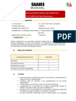 Informe de asistencia técnica I.E. San Pedro Huacarpana