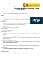 Datos Importantes para Cumplimentar La Solicitud de Subvenciones Al Alquiler de Vivienda 2022