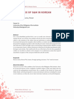 A LIRE APRES AVOIR VU A PETAL - LE SM Dû Au Traumatisme - Analyse A Petal en Fonction Du Traumatisme Du Soulèvement de GWangju