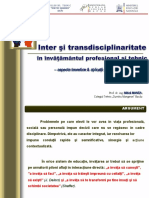 IPT Mecanica de Informare Inter Si Transdisciplinaritate