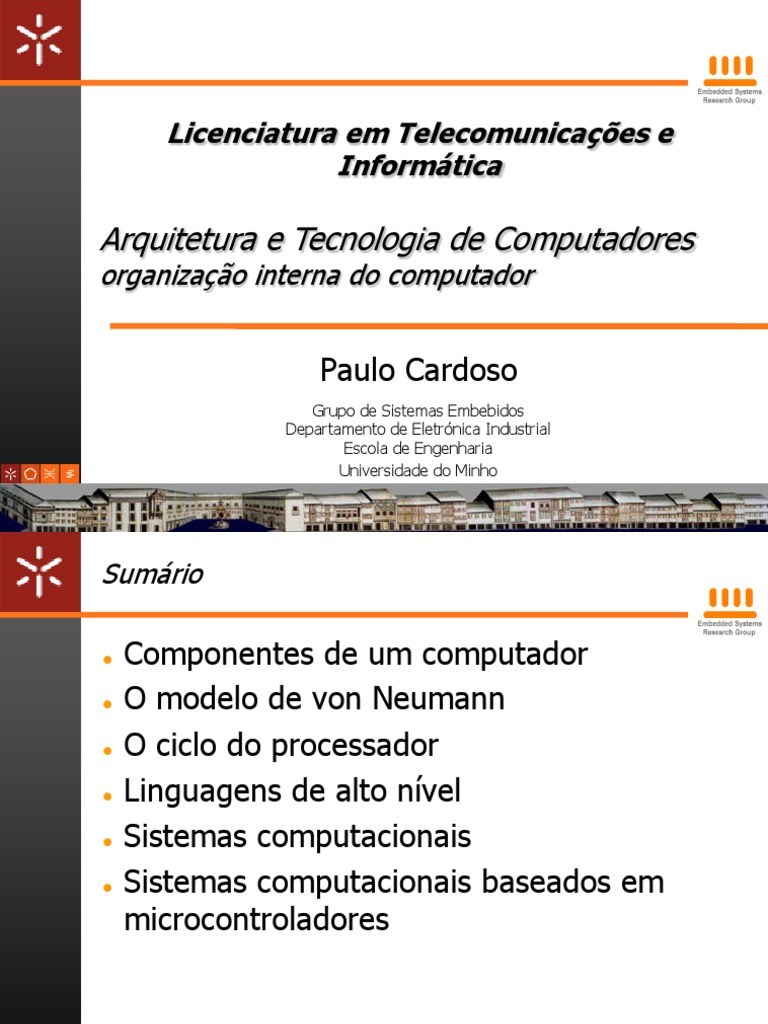 Apresentação Micro8051 | PDF | Linguagem Assembly | Linguagem de ...