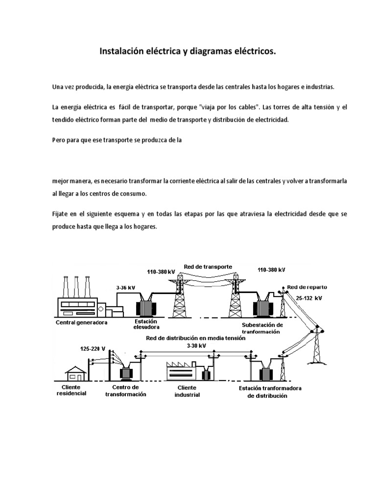 Diagramas Electricos | PDF | Electricidad | Ingenieria Eléctrica
