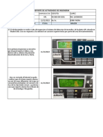 Reporte Correctivos en Sistema de Deteccion