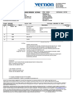 SN Vernon Purchase Order