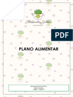 Plano Alimentar