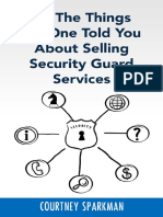 All The Things No One Told You About Selling Security Guard Services