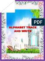 Alphabet Trace and Write Cover