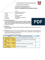 EXPERIENCIA DE APRENDIZAJE #1 - 1° Grado - MATEMÁTICA