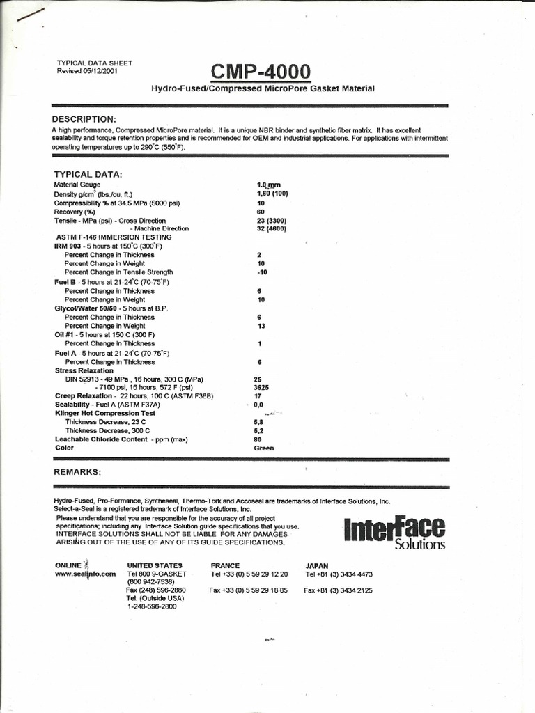 CMP 4000 | PDF