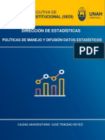 Politicas Direccion de Estadisticas SEDI