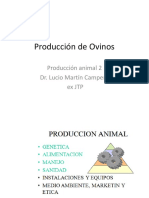 Producción de Ovinos Historia y Origen - Autor: Lucio Martín Campero