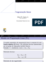 Programação linear: modelos e exemplos