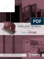 Catálogo técnico construcao civil Perfil Alumínio Brasil