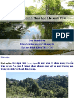 Chuong 4 - Sinh Thai Hoc He Sinh Thai - 2022 Oct