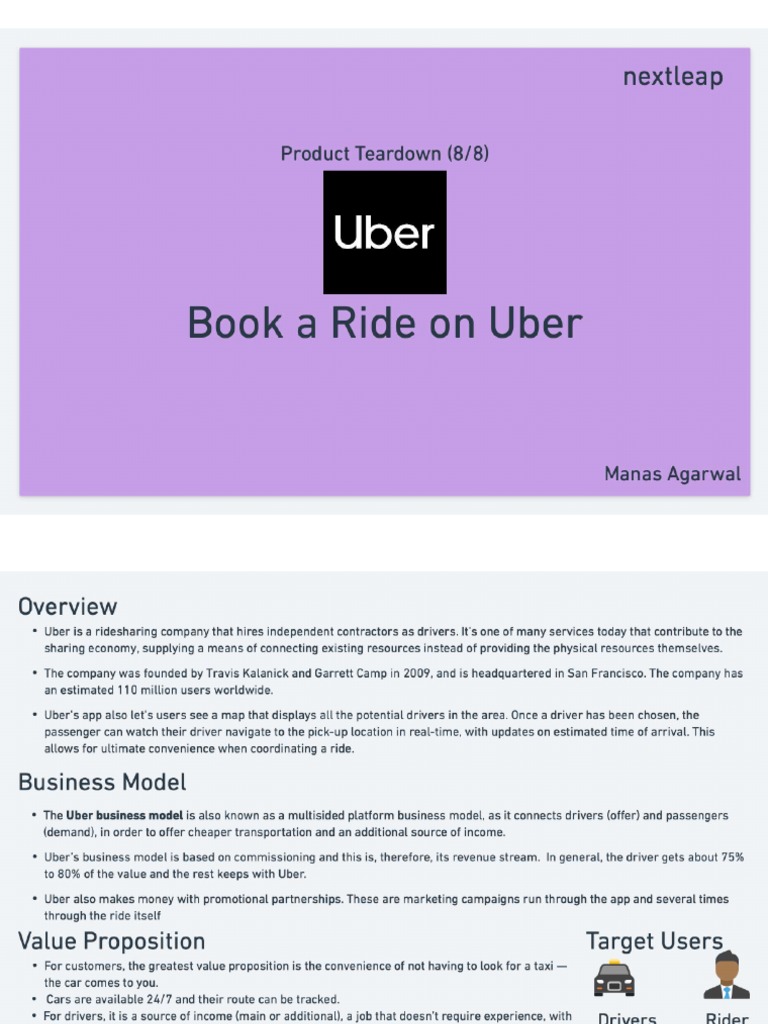 Uber Case Study PDF